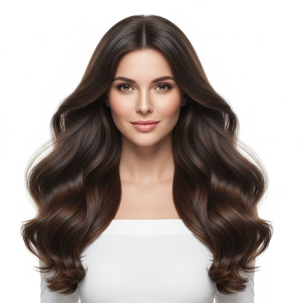 Silky Straight Hair